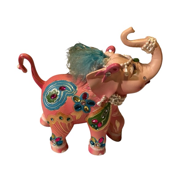 The Hamilton Collection - Margaret Van Pink Elephant & Charmed Life Elephants - Picture 3 of 9